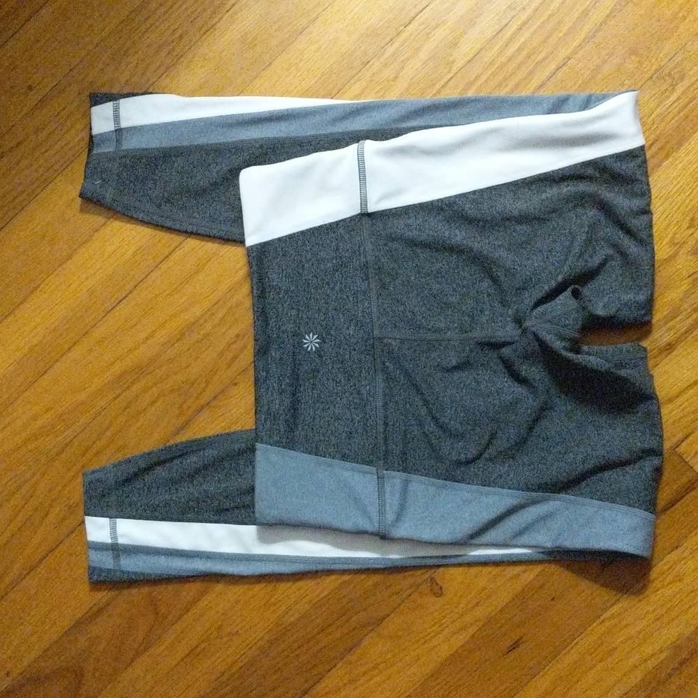 Athleta Salutation ColorBlock Tights - XS - Picture 4 of 4